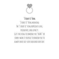 I Heart You ring