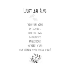 Lucky Leaf Ring