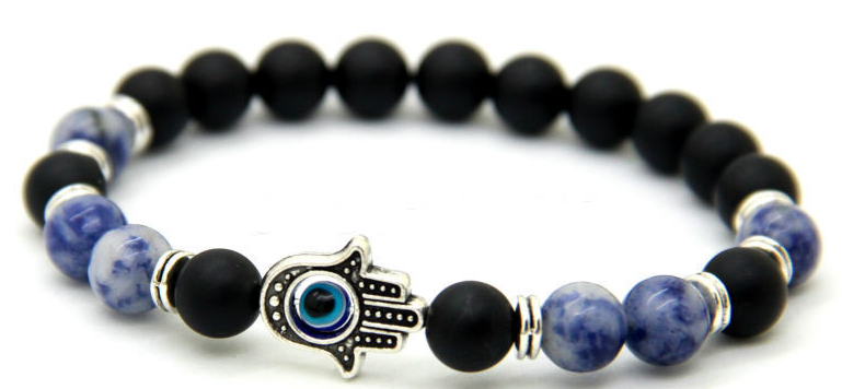 Autumn Night Sky Hamsa Hand Bracelet  *1 Day Sale!*