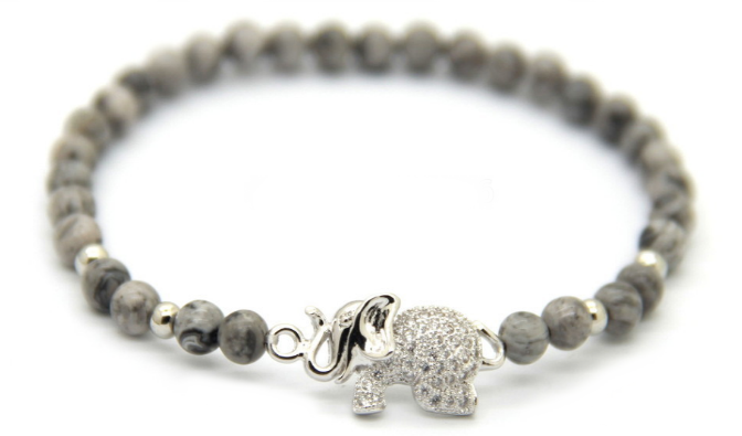 Grey & Silver Good Luck Elephant *New Item Sale!*