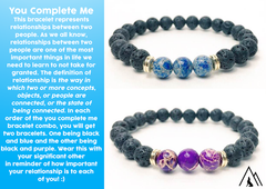 You Complete Me Relationship Bracelets