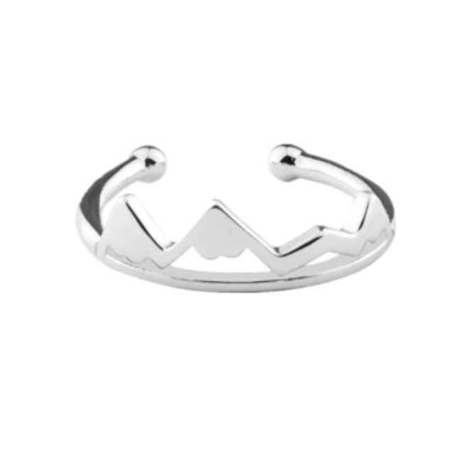 High and Low mountain ring