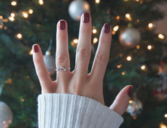 High and Low mountain ring