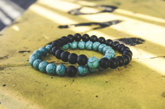 Minty Clouds Distance Bracelets - Limited edition!