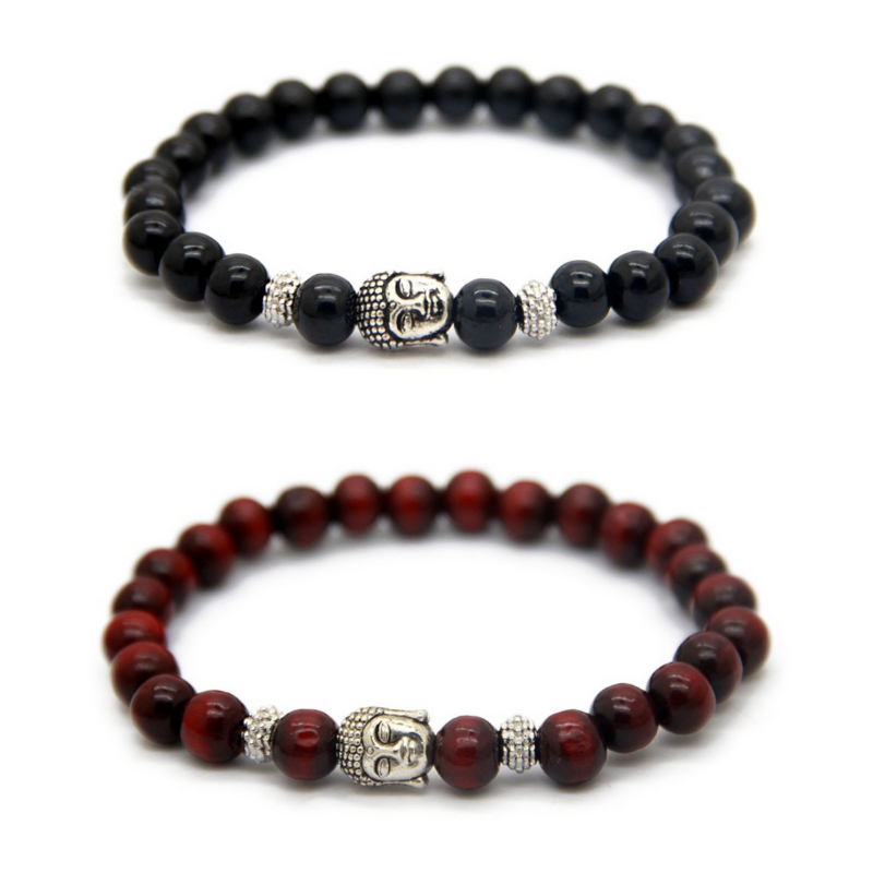 Black & Burgundy Stack