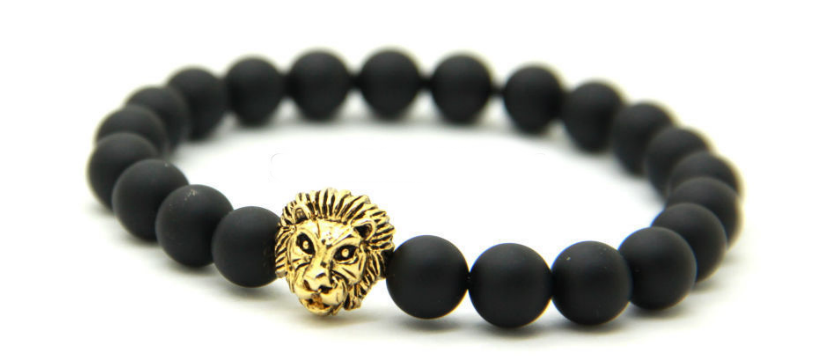 Lion bead hot sale bracelet