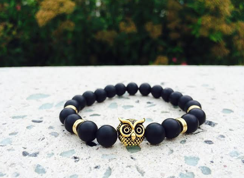 Alpha Gold Owl Bracelet   *1 Day Sale!*