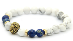 Frost White & Gold Lion Bracelet *1 Day Sale!*