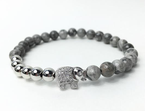 Grey & Silver Good Luck Elephant *New Item Sale!*