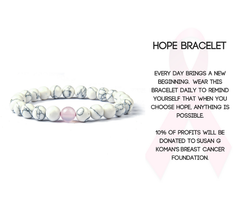 Hope Bracelet - Susan G. Komen