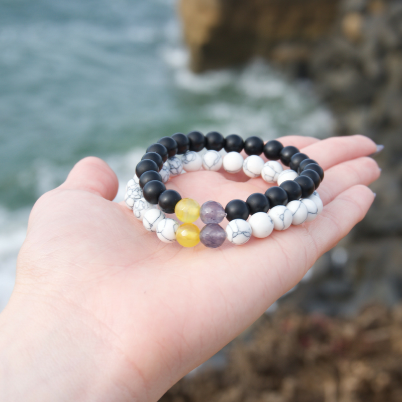 Promise bracelets yellow and best sale grey