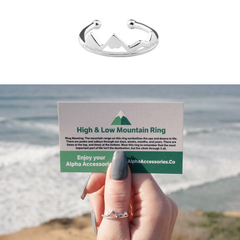 High and Low mountain ring